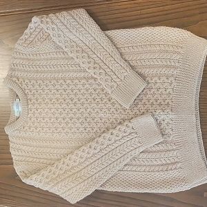 Vintage Aran Lambswool Sweater